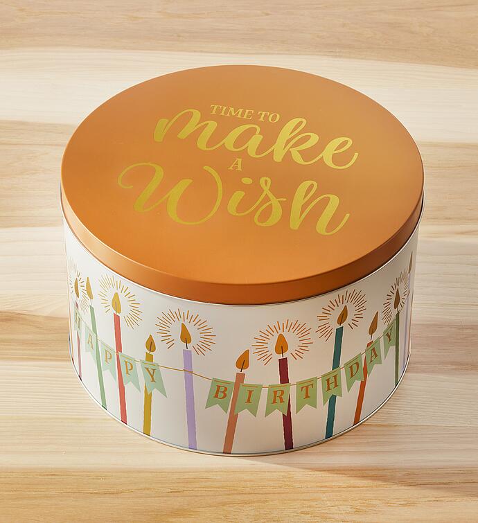 Moose Munch® Premium Popcorn Birthday Tin 